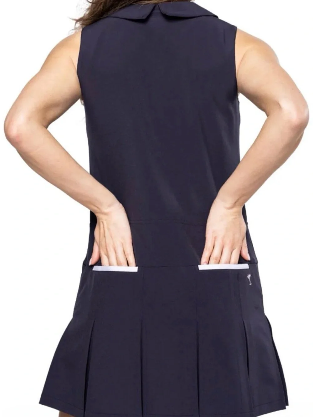 Women’s Golftini Golf Timeless Pleated Tini Dress 2.0 New With Tags MSRP $180 - Picture 7 of 8
